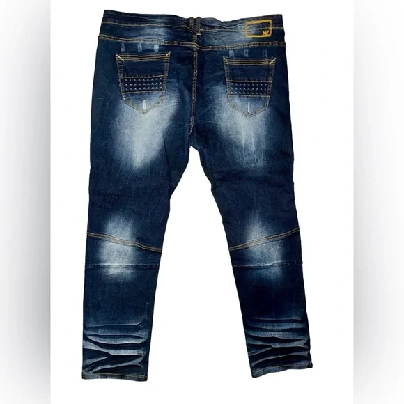 “X-RAY” Men’s Plus Size Moto Pants Size 44/32 BRAND NEW WITHOUT tags! 🏷️​ - Picture 2 of 8